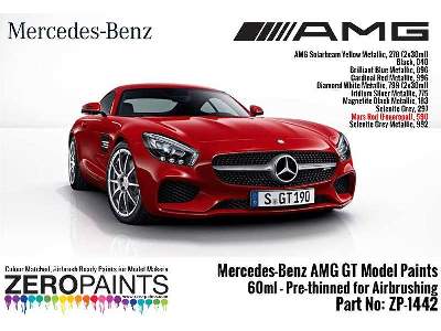 1442 Mercedes Amg Gt Mars Red - image 1