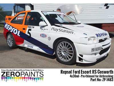 1483 Repsol Ford Escort Rs Cosworth Set - image 1