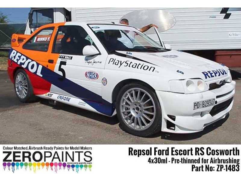 1483 Repsol Ford Escort Rs Cosworth Set - image 1