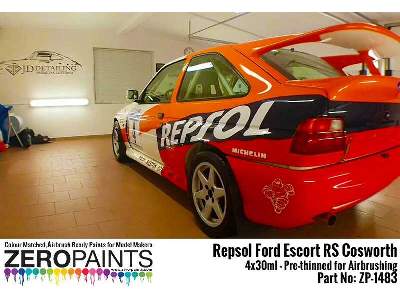 1483 Repsol Ford Escort Rs Cosworth Set - image 2