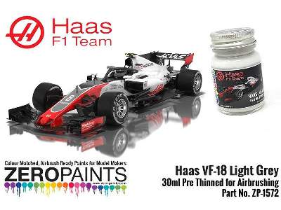 1575 Haas Vf-18 Light Grey - image 1