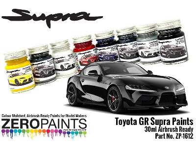 1612 Toyota Gr Supra Black Metallic - image 1