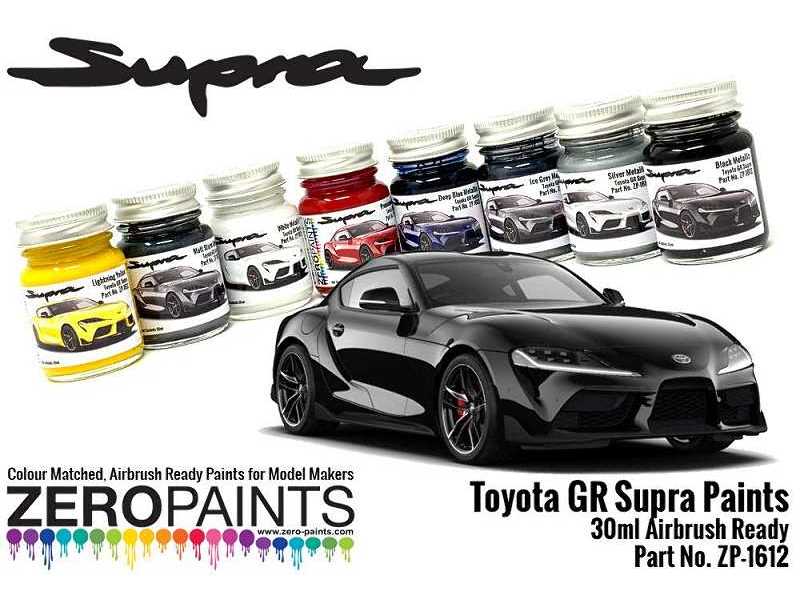 1612 Toyota Gr Supra Black Metallic - image 1