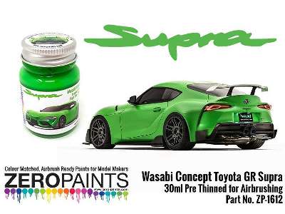 1612 Toyota Gr Supra Wasabi Concept Green - image 1