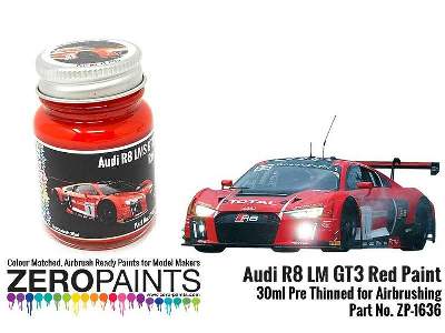 1636 Audi R8 Lm Gt3 Red - image 1