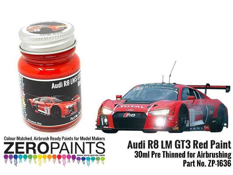 1636 Audi R8 Lm Gt3 Red - image 1