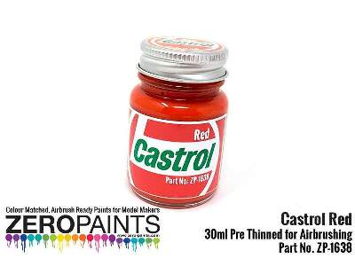 1638 Castrol Red - image 1