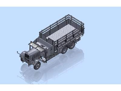 Henschel 33D1 - WWII German Army Truck - image 3