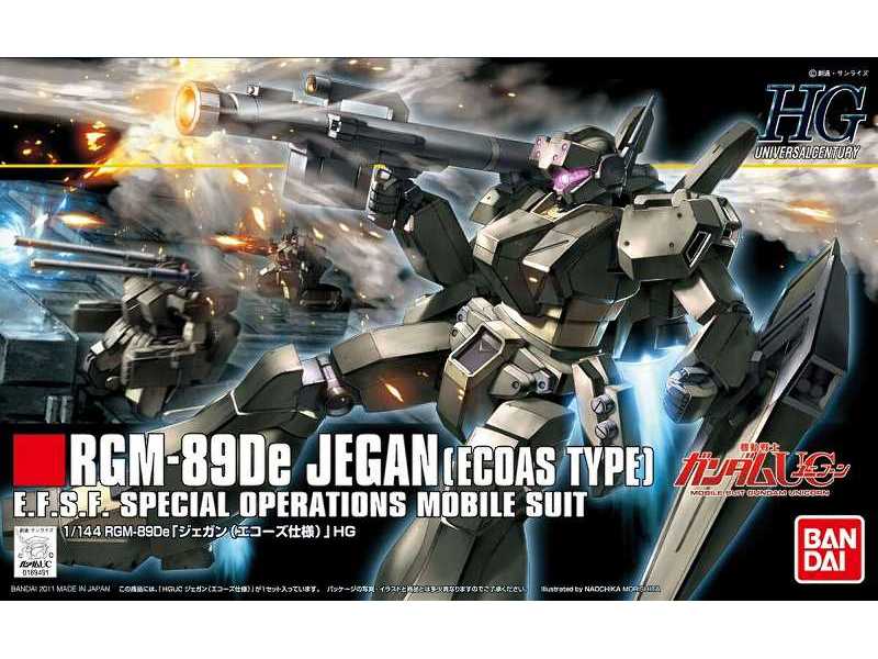 Rgm-89de Jegan (Ecoas Type) (Gundam 83396) - image 1