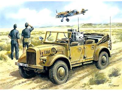 le. gl. Einheits-Pkw (Kfz.2) - WWII German Radio Car - image 1