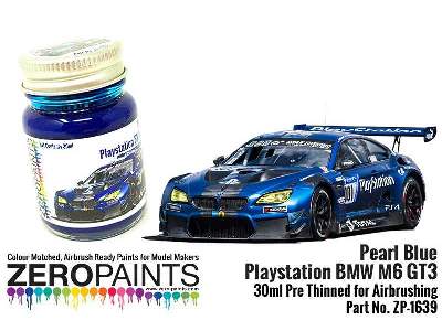 1639 Pearl Blue Playstation Bmw M6 Gt3 - image 1