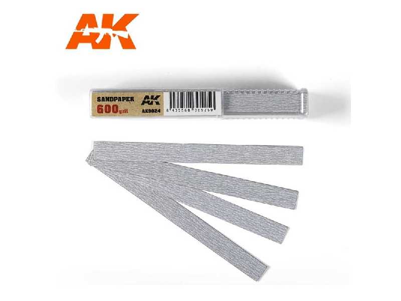 Sandpaper Grain 600 (Dry) - image 1