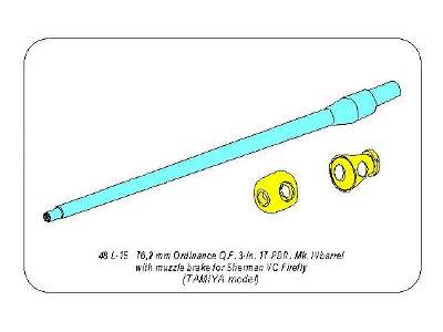 Tank Gun Barrel for British Sherman VC &amp; Firefly - image 10