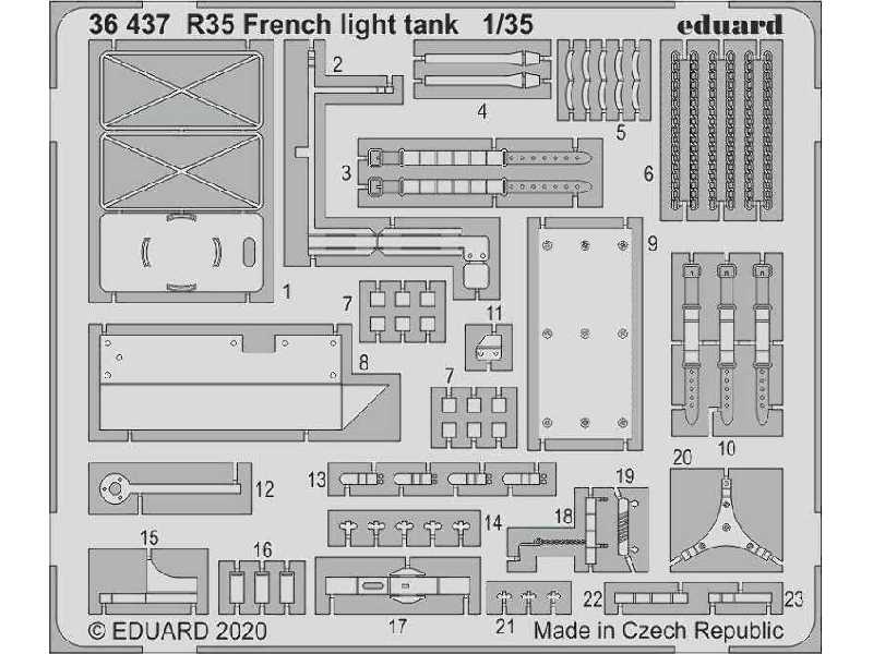 R35 French light tank 1/35 - Tamiya - image 1