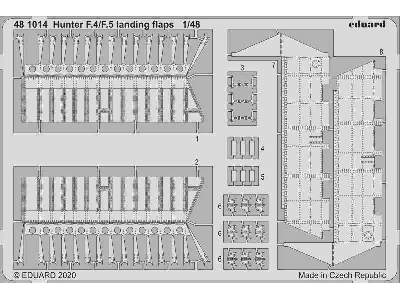 Hunter F.4/ F.5 landing flaps 1/48 - image 1