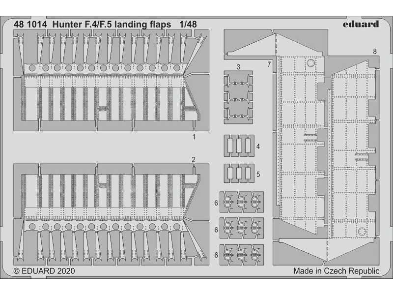 Hunter F.4/ F.5 landing flaps 1/48 - image 1