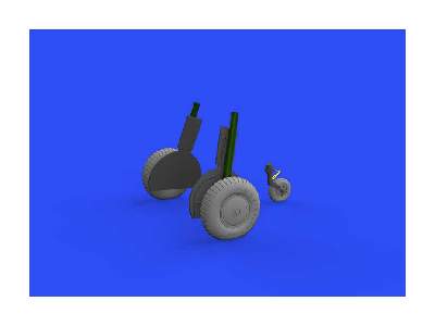 Bf 108 wheels 1/32 - Eduard - image 4