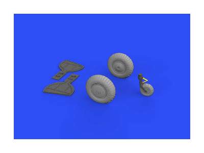 Bf 108 wheels 1/32 - Eduard - image 6