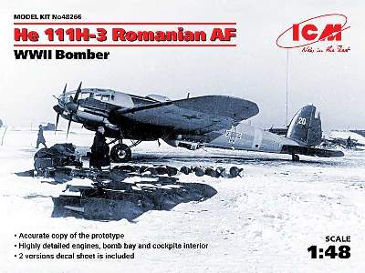 He 111H-3 Romanian AF - WWII Bomber - image 1