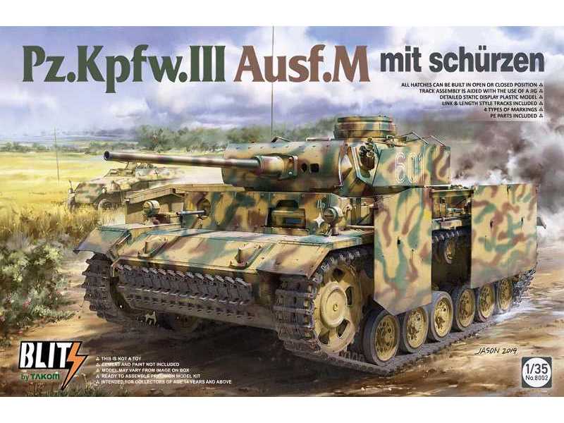 Pz.Kpfw.III Ausf.M mit Schürzen - image 1