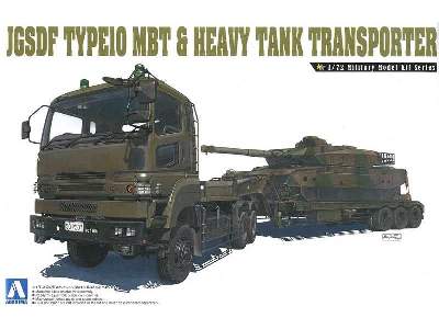 Jgsdf Type 10 Mbt & Heavy Tank Transporter - image 1