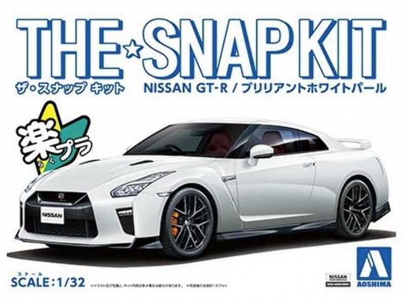 Nissan Gt-r (White) - Snap Kit - image 1