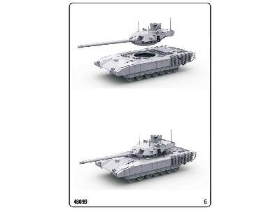 T-14 Armata Russian Tank With Resin Kit Limited Edition - image 7