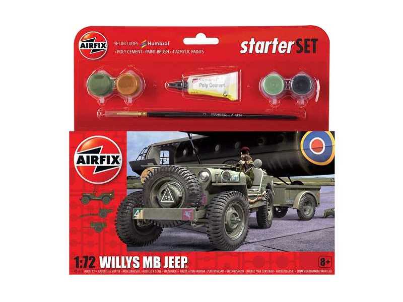 Small Starter Set Willys MB Jeep - image 1