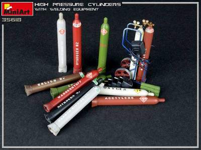 High Pressure Cylinders W/welding Equipment - image 9