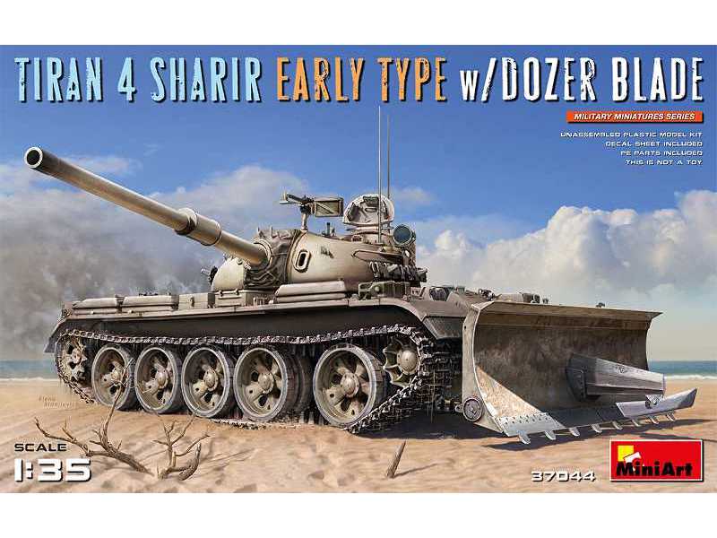 Tiran 4 Sharir Early Type W/dozer Blade - image 1