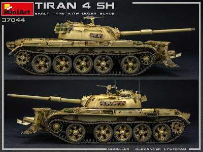 Tiran 4 Sharir Early Type W/dozer Blade - image 48