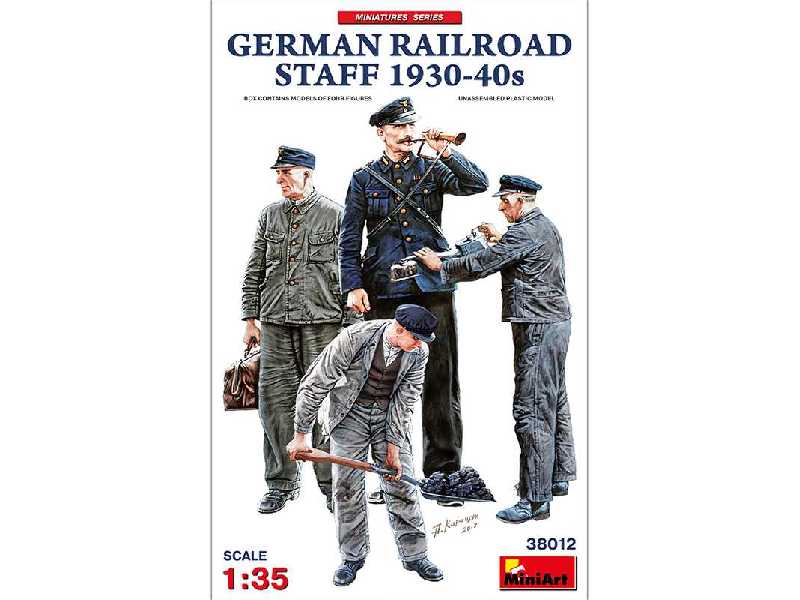 German Railroad Staff 1930-40s - image 1