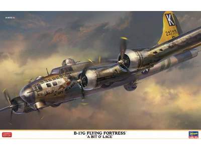 Hasegawa 02324 B-17g Flying Fortress `a Bit O`lace` - image 1