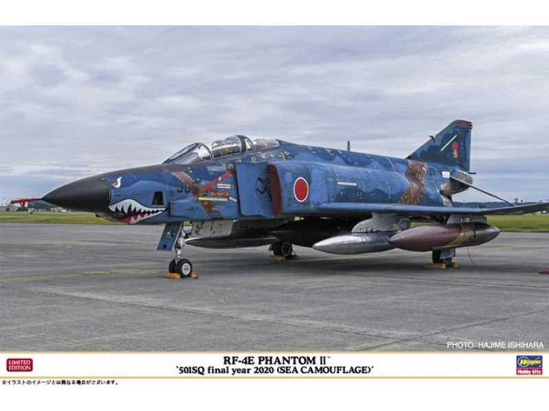 Rf-4e Phantom Ii `501sq Final Year 2020 (Sea Camouflage)` - image 1