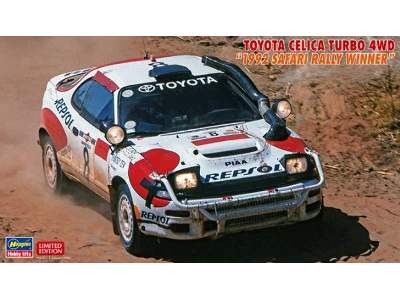 Toyota Celica Turbo 4wd 1992 Safari Rally Winner Limited Edition - image 1