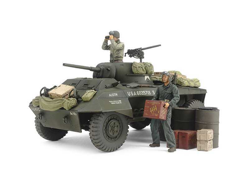 U.S. M8 Light Armored Car Greyhound Combat Patrol Set - image 1