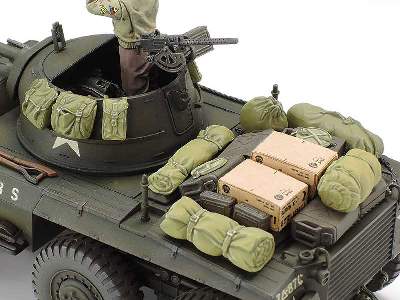 U.S. M8 Light Armored Car Greyhound Combat Patrol Set - image 4