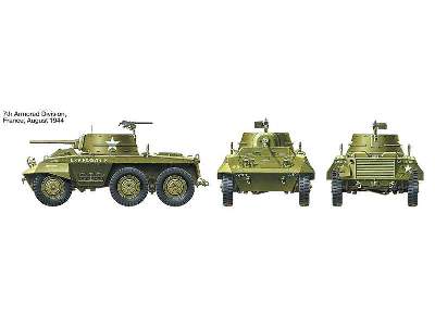 U.S. M8 Light Armored Car Greyhound Combat Patrol Set - image 7