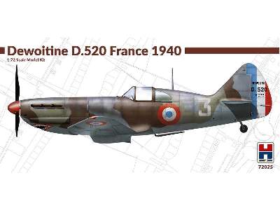 Dewoitine D.520 France 1940 - image 1