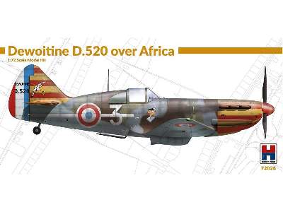 Dewoitine D.520 over Africa - image 1