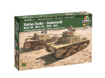Italian Tanks - Semoventi M13/40 - M14/41 - M40 - M41 - image 2