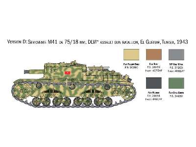 Italian Tanks - Semoventi M13/40 - M14/41 - M40 - M41 - image 7
