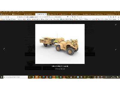British Army ATV Quad Bike and Trailer w/Soldier - image 3