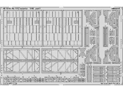 He 111Z exterior 1/48 - image 1