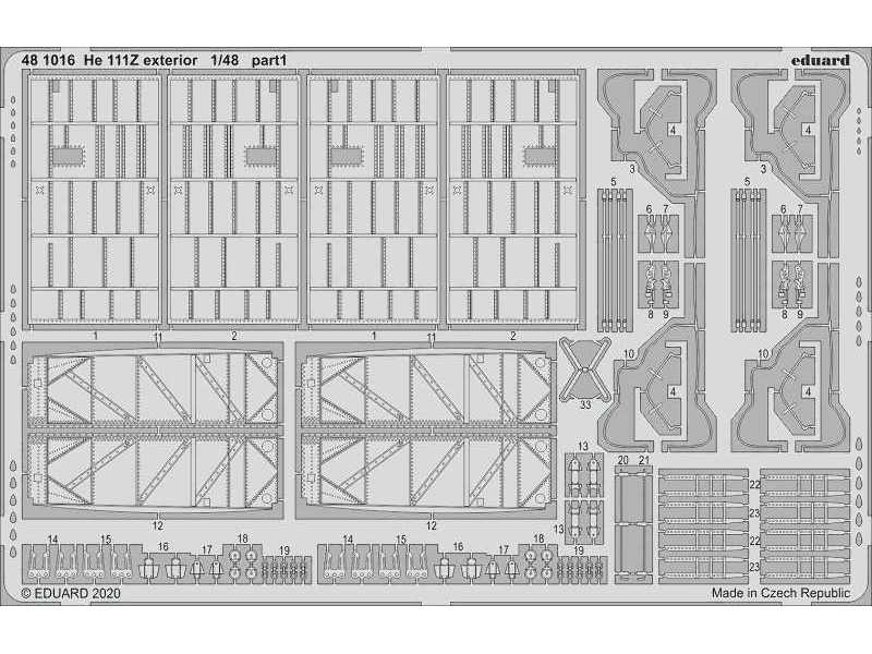 He 111Z exterior 1/48 - image 1