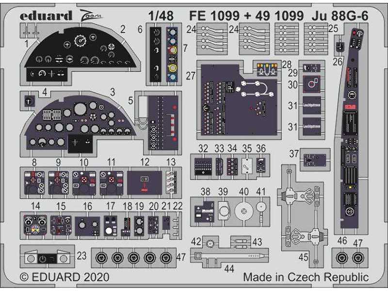 Ju 88G-6 interior 1/48 - image 1