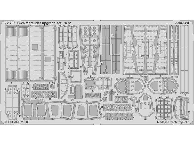 B-26 Marauder upgrade set 1/72 - image 1