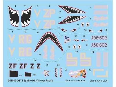 Spitfire Mk. VIII over Pacific 1/48 - image 1