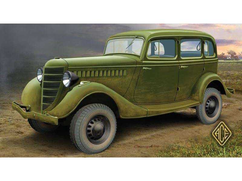 GAZ-61-73 4x4 Soviet Staff Car - image 1