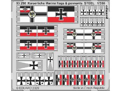 Kaiserlische Marine flags & pennants STEEL - image 1